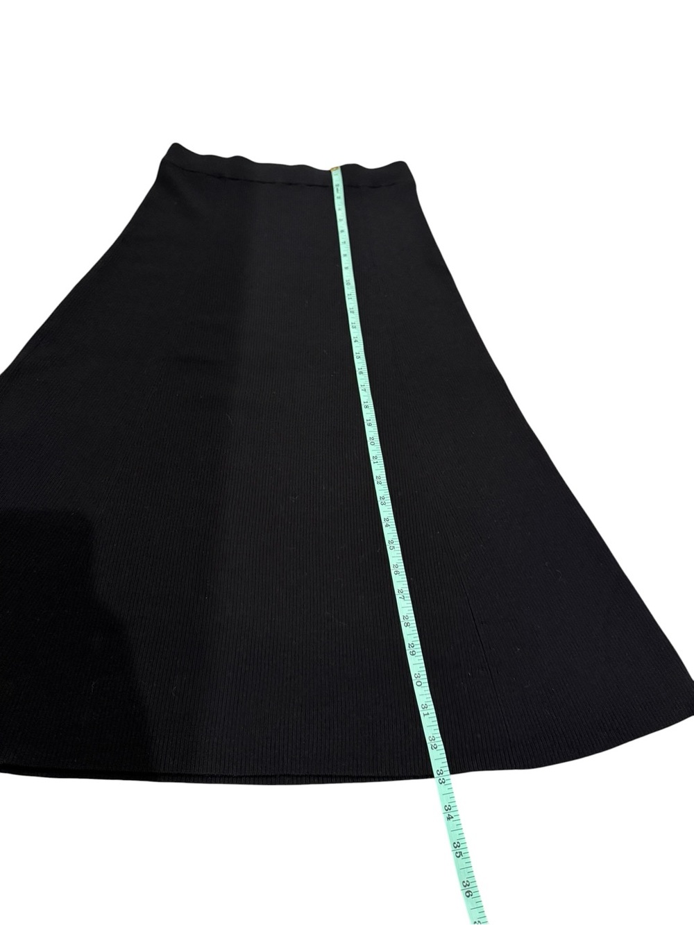 Madewell Merino Wool-Blend Maxi Skirt in Black - Picture 6 of 9
